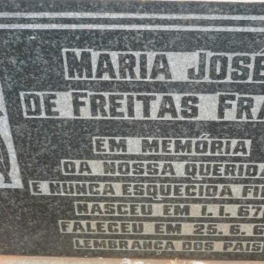 FRADE Maria José DE FREITAS 1967-1968