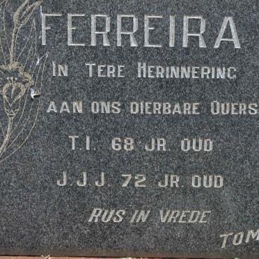 FERREIRA T.I. &amp; J.J.J.