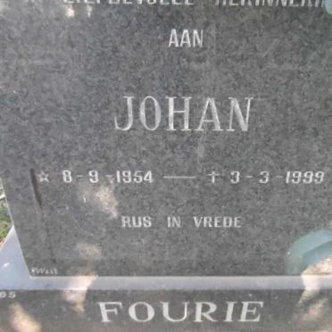 FOURIE Johan 1954-1999