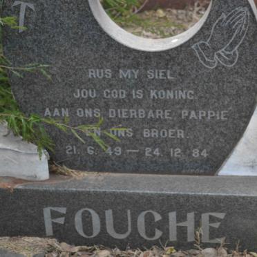 FOUCHE Lourens Antonie 1949-1984