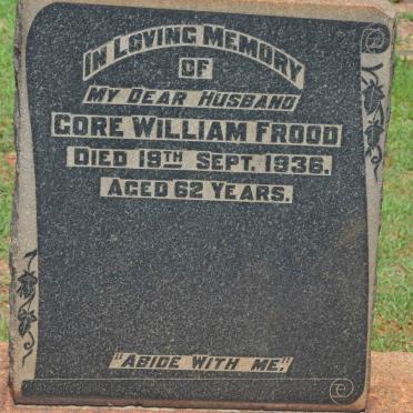 FROOD Gore William -1936