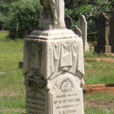 FRAME Jeanie Hamilton -1902 :: FRAME Daniel :: McFARLANE Maggie nee FRAME 1884-1910