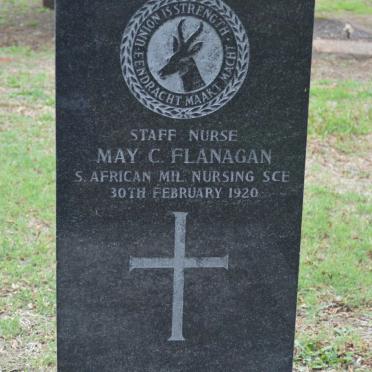 FLANAGAN May C. -1920