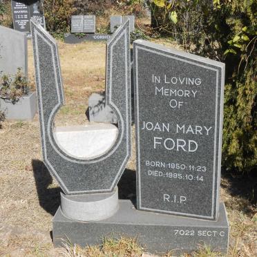 FORD Joan Mary 1950-1995