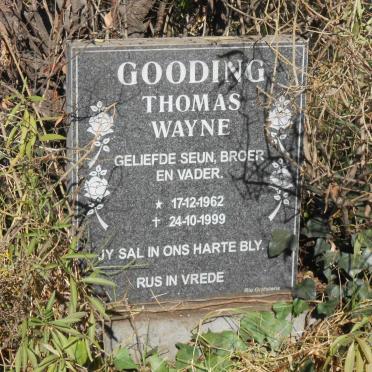 GOODING Thomas Wayne 1962-1999