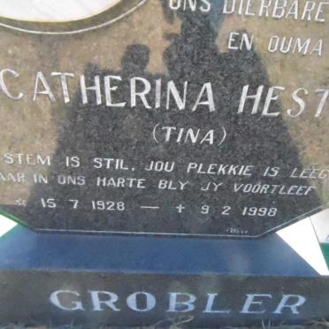 GROBLER Catherina Hester 1928-1998