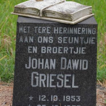 GRIESEL Johan Dawid 1953-1953
