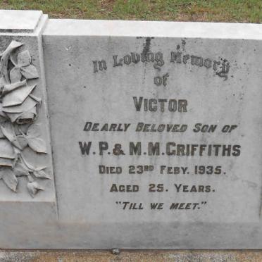GRIFFITHS Victor -1935