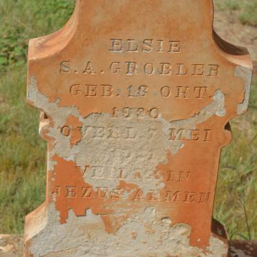 GROBLER Elsie S.A. 1920-