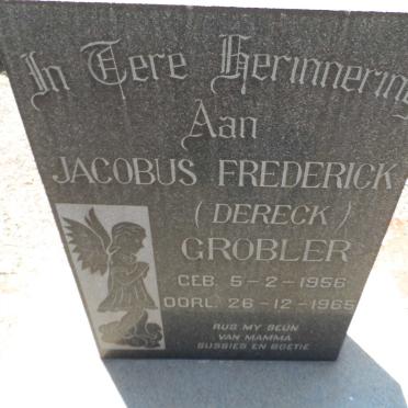 GROBLER Jacobus Frederick 1956-1965
