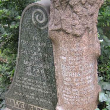 GREUNEN Gert David Gerhardus, van 1940-1960 :: GREUNEN Annel John, van 1942-1958