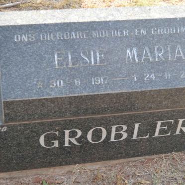 GROBLER Elsie Maria 1917-2002
