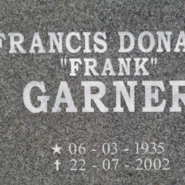 GARNER Francis Donald 1935-2002