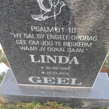 GEEL Linda 1954-2015