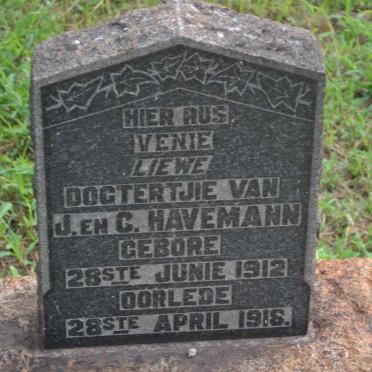 HAVEMANN Venie 1912-1918