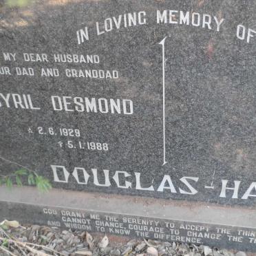 HAW Cyril Desmond, DOUGLAS 1929-1988