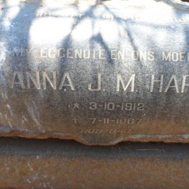 HART Anna J.M. 1912-1967