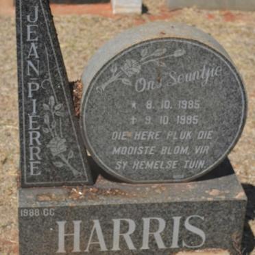 HARRIS Jean Pierre 1985-1985