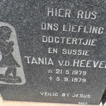 HEEVER Tania, van der 1979-1979