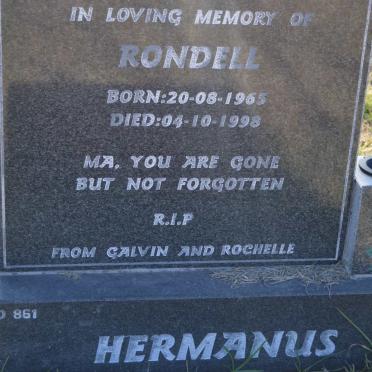 HERMANUS Rondell 1965-1998
