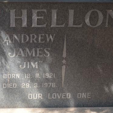 HELLON Andrew James 1921-1978
