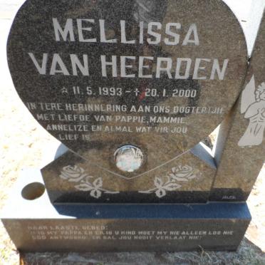 HEERDEN Mellissa, van 1993-2000