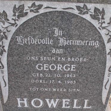 HOWELL George 1963-1985