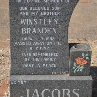 JACOBS Winstley Branden 1992-1992