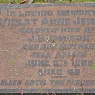 JEMISON Violet Anne -1933