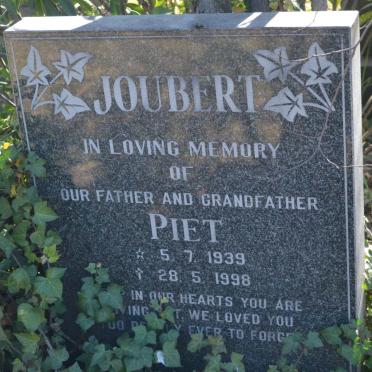 JOUBERT Piet 1939-1998