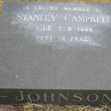JOHNSON Stanley Campbell -1949