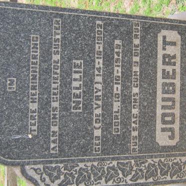 JOUBERT Nellie nee DE VRY 1902-1949