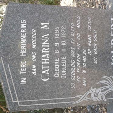 JOUBERT Catharina M. 1895-1972