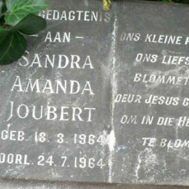 JOUBERT Sandra Amanda 1964-1964