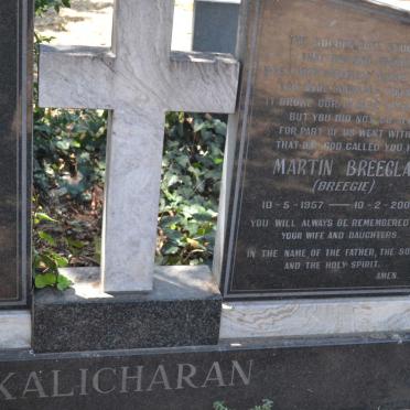KALICHARAN Martin Breeglal 1957-2000