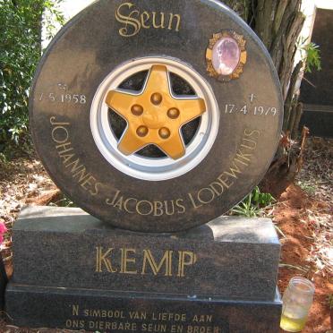 KEMP Johannes Jacobus Lodewikus 1958-1979