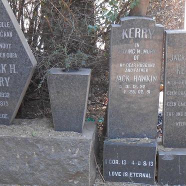 KERRY Jack H. 1932-1973 :: KERRY Jack Hawkin 1952-1991 :: KERRY Jack Hawkin 1961-1984