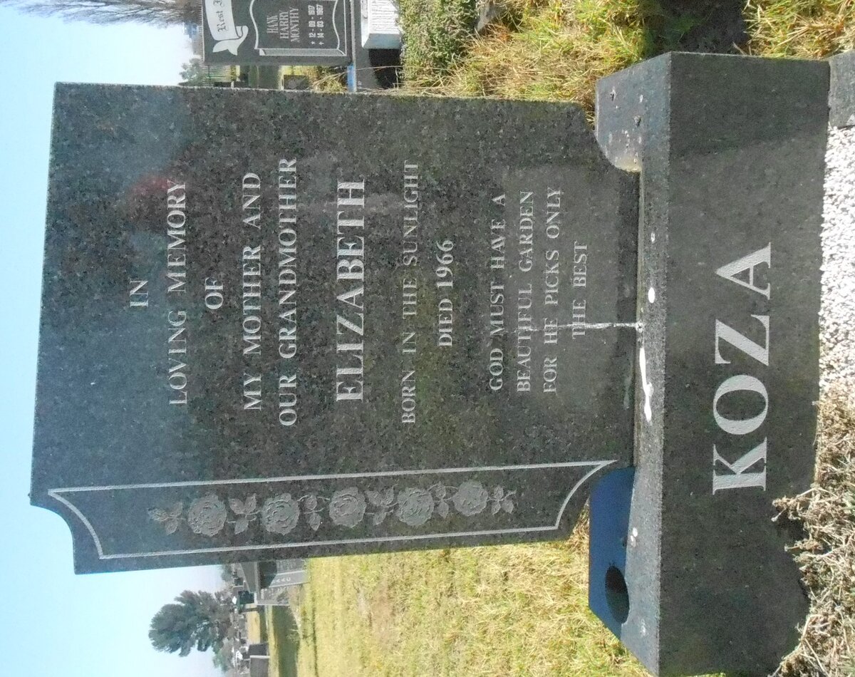 KOZA Elizabeth -1966