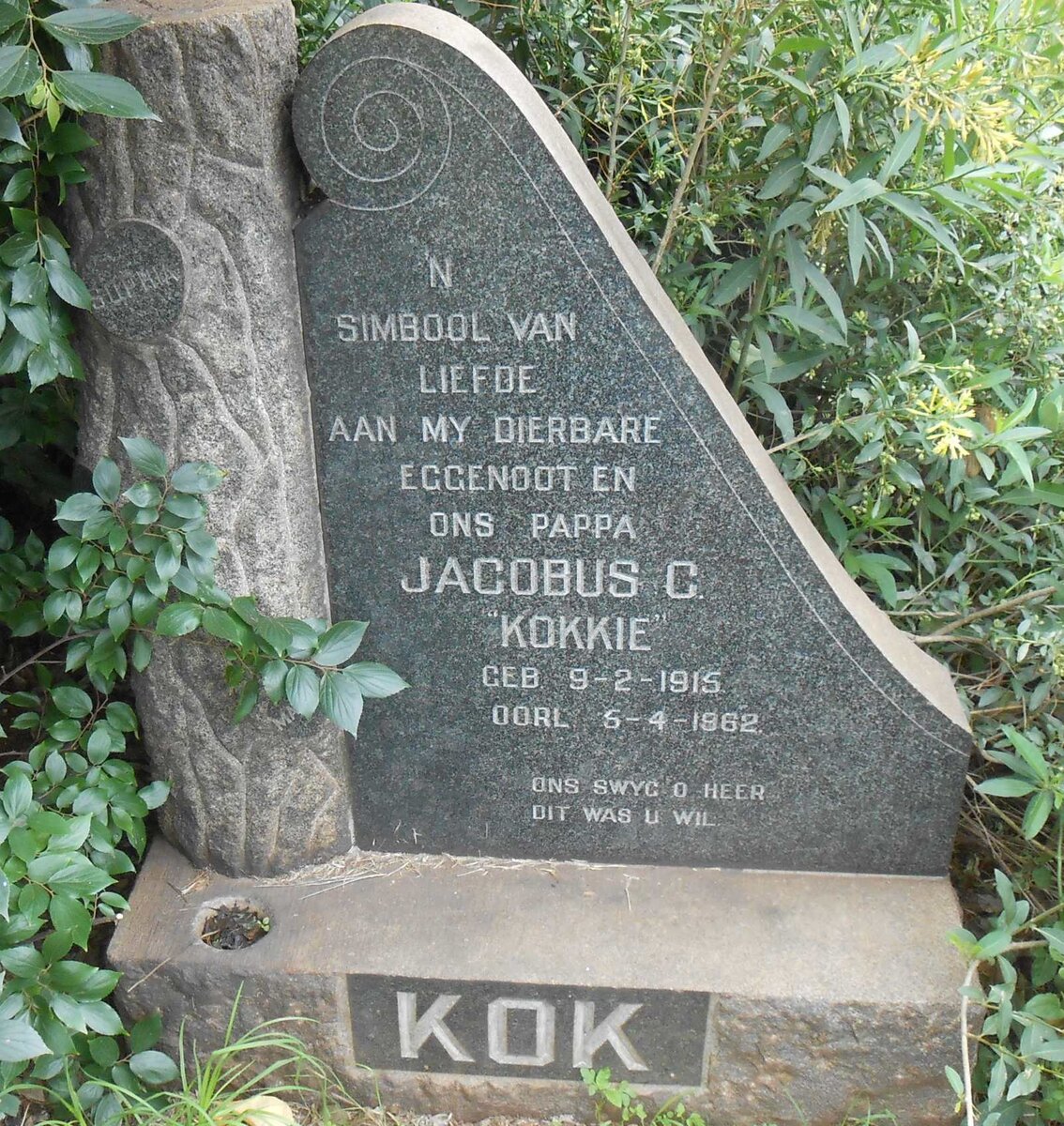 KOK Jacobus C. 1915-1962