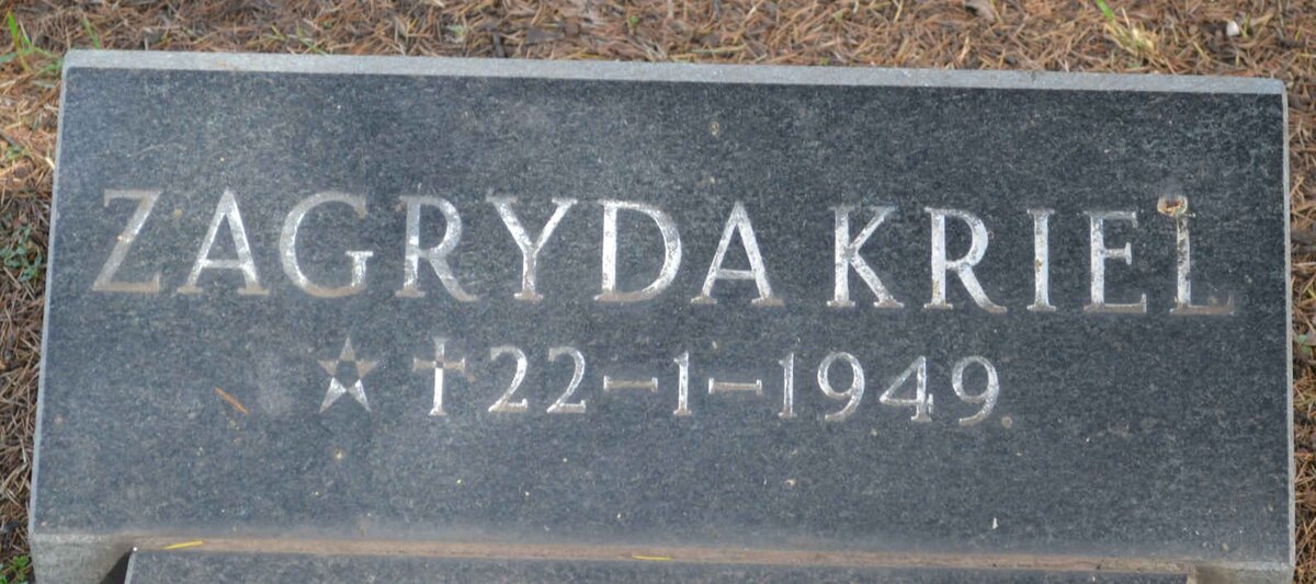 KRIEL Zagryda 1949-1949