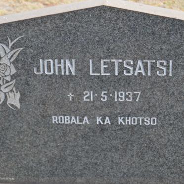 LETSATSI John -1937