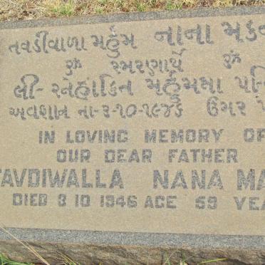 MAKAN Tavdiwalla Nana -1946