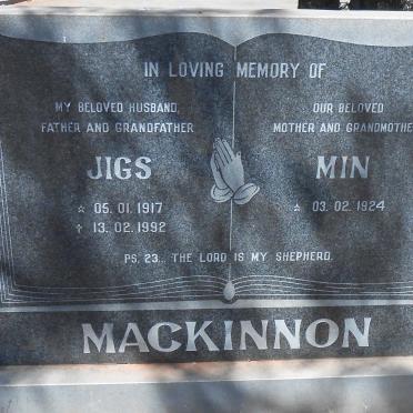 MACKINNON Jigs 1917-1992 &amp; Min 1924-