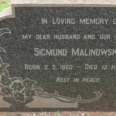 MALINOWSKY Sigmund 1860-1949