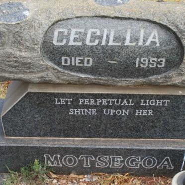 METSEGOA Cecillia -1953