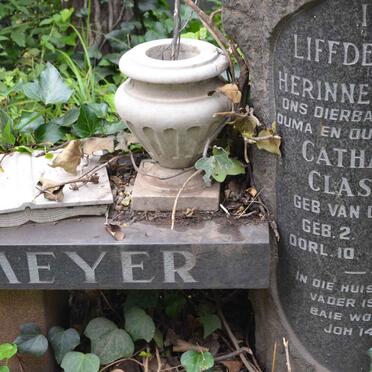 MEYER Catharina Classina VAN DER WATT 1915-1983