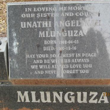 MLUNGUZA Unathi Angelinah 1982-2000