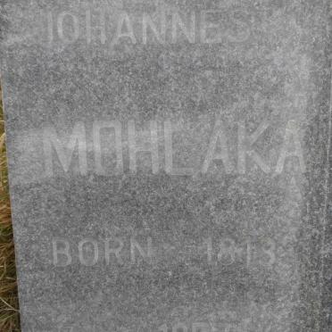 MOHLAKA Johannes 1873-1957
