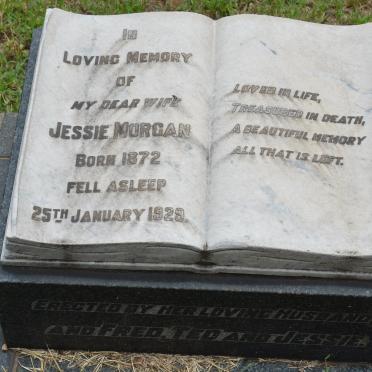 MORGAN Jessie 1872-1929 :: MORGAN Harry Egerton -1941