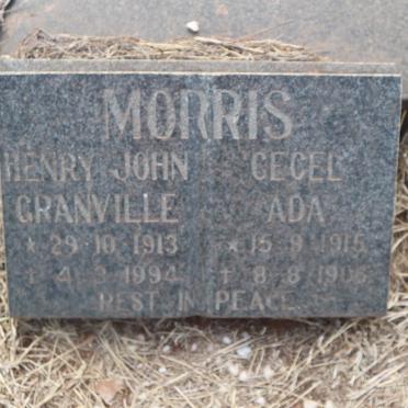 MORRIS Henry John Granville 1913-1994 &amp; Cecel Ada 1915-1996
